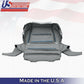 DRIVER PASSENGER Bottom Cloth Seat Cover Dark Ash Gray 2014-2018 Chevy Silverado