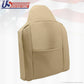 2002-07 Ford F250 F350 Lariat Front & Back Bottoms & Tops Leather Seat Cover TAN