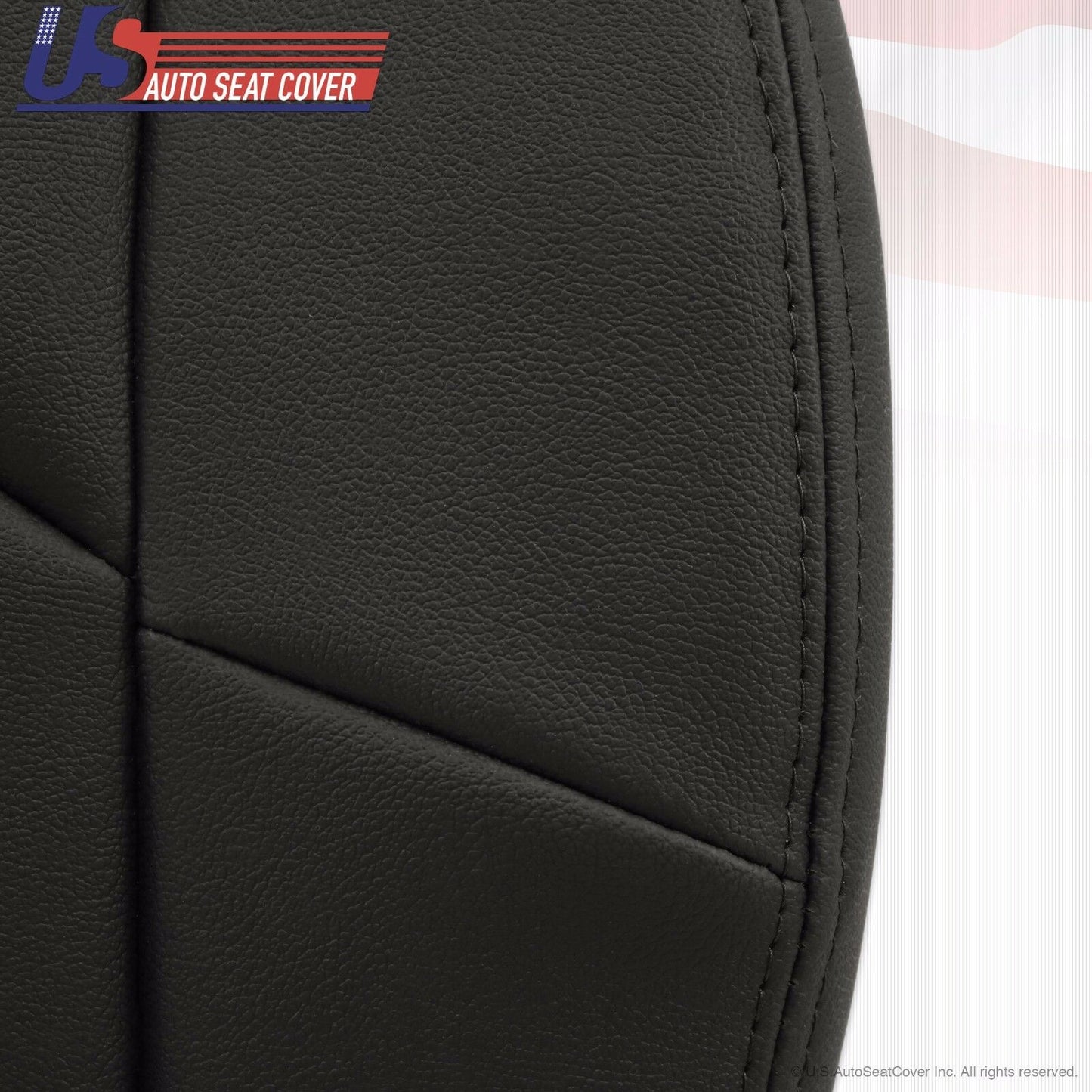 Fits 2000 Lexus RX300 Driver Bottom Replacement Leather Seat Cover Color Black