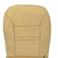 2000 2001 Ford Excursion Limited Driver Passenger Bottom Vinyl Seat Cover Tan