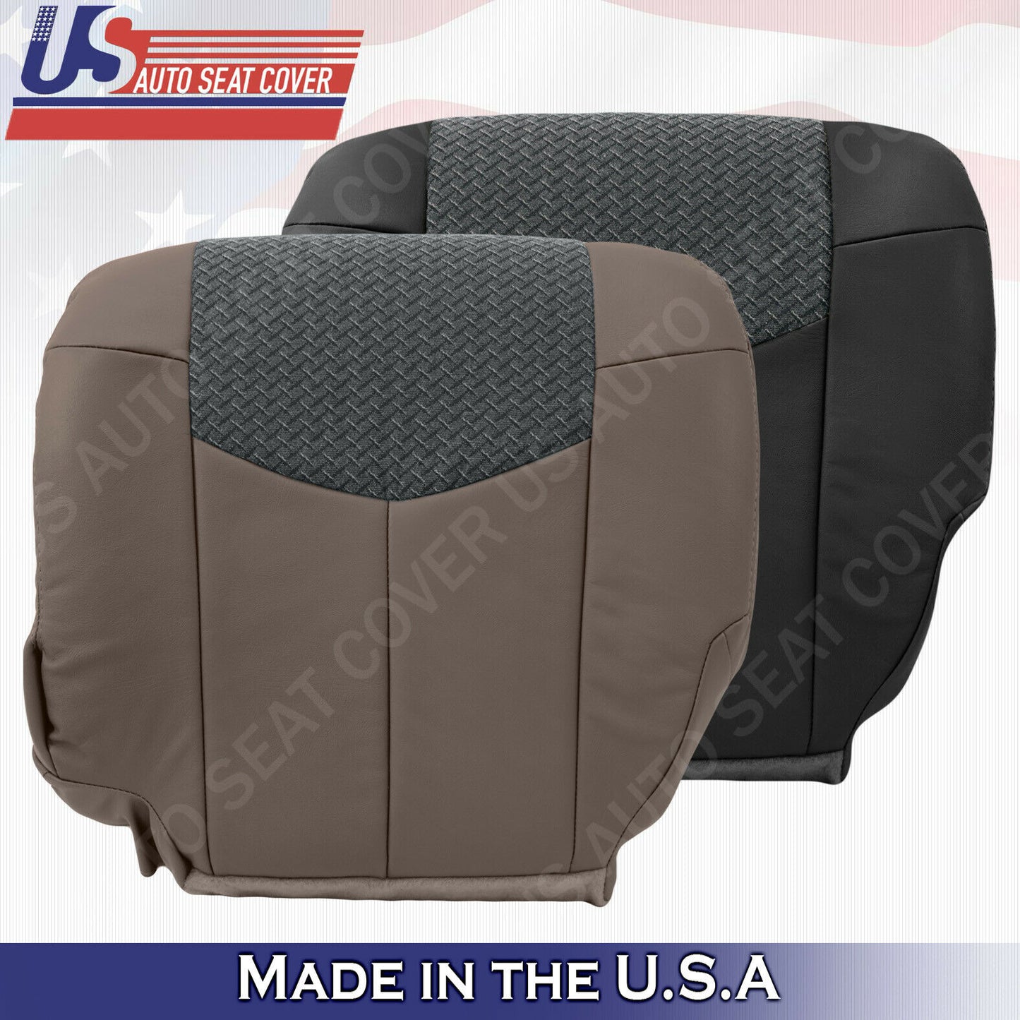 2002 Chevy Avalanche 1500 2500 LT LS Z71 Lower Bottom Leather Cloth Seat cover