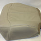 2000 to 2002 Chevy Suburban Passenger Bottom Replacement Leather Seat Cover Tan