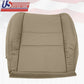 2001 - 2004 Driver Bottom Leather Perforated Cover Fits Nissan Pathfinder TAN