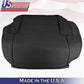 For 2014 - 2018 Toyota Tundra Driver Bottom Replacement Leather Seat Cover Black
