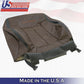 2009 to 2012 Fits For Ford F150 Platinum Front Seats Leather Covers Sienna Brown