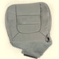 2002 2003 Ford F150 Lariat Driver Bottom Replacement Leather Seat Cover Gray
