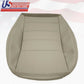2009 Dodge Charger Front Driver Side Bottom Leather Replacement Seat Cover Gray