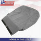 1995 to 1999 GMC Sierra Driver & Passenger Bottom Cloth in Tan & Gray Seat Cover