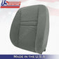 2006 to 2009 Dodge Ram 2500 Front row set uppers Gray cloth seat cover LH & RH