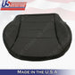 Driver & Passenger Bottom Leather Seat Cover Black 1999 - 2004 Volkswagen Jetta