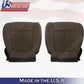 2009 to 2012 Fits For Ford F150 Platinum Front Seats Leather Covers Sienna Brown