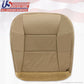 2000 Lincoln Navigator Driver Side Bottom Perforated Leather Seat Cover Tan