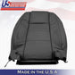 2005 to 2009 For Ford Mustang V6 Driver Side Top Leather Seat Cover in Black