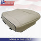 2019 2020 Jeep Grand Cherokee Overland PASSENGER BOTTOM Leather Cover Tan Frost