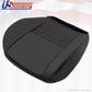 2001 Ford Mustang Driver & Passenger Bottom Perforated Leather Seat-Cover Black