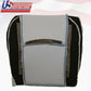 Fits 2005 Lexus RX330 - DRIVER Bottom Leather Replacement Seat Cover Gray