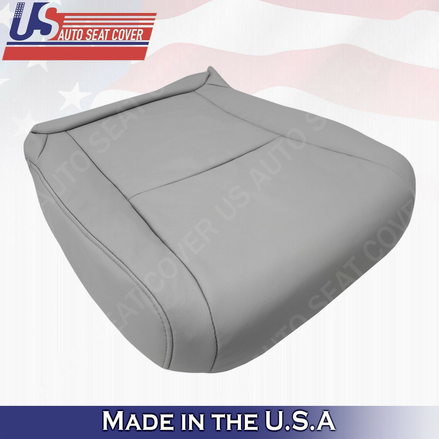 2012 2013 Fit For Toyota Highlander PASSENGER Bottom Leather Seat Cover Ash Gray