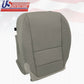 For 2010 13 Acura MDX Driver Bottom Replacement Leather Seat Cover in shade GRAY