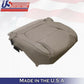 2011 To 2015 Ford Explorer Front Tops & Bottoms leather seat covers stone gray