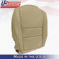Passenger Side Bottom Leather Cover Tan Fits 2007 2008 2009 2010 2011 Honda CR-V