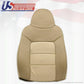 2003-2006 Ford Expedition Eddie Bauer Driver Lean Back Leather Cover 2-Tone Tan