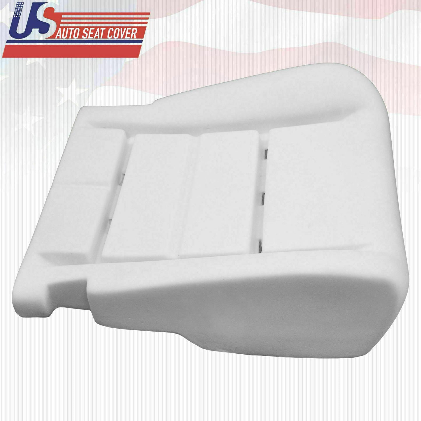 Fits 2002-2007 Ford F250 Driver Bottom Leather Seat Cover and Foam Parchment TAN