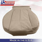 2011- 2014 Ford F150 Lariat Passenger Bottom PERFORATED Leather Cover Adobe Tan