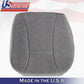 For 1992 -1996 Ford Bronco XLT Front Passenger Side Bottom Cloth Seat Cover Gray