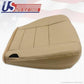 2002 to 2007 Ford F250 F350 Lariat Driver Side Bottom Seat Cover TAN All Vinyl