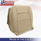 Driver Passenger Bottom Leather Seat Cover in Tan fits 1992-2001 Lexus SC300