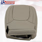 2004 2005 Dodge Ram 1500 Laramie Driver Side Bottom Leather Seat Cover Taupe