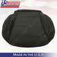 For 2007 to 2015 Nissan Armada Driver Left bottom Cloth seat cover BLACK