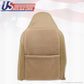 1999 Ford F250 F350 F450 Lariat Front 2x Tops 2x Bottoms Leather Seat Covers tan