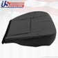 2007 - 2012 Chevy Silverado Driver Bottom & Lean Back Leather Seat Covers Black
