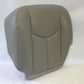 2003 2004 2005 2006 Chevy Suburban Driver Bottom Leather Heated Seat Cover Gray