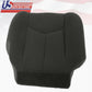 2003 2004 2005 GMC Sierra 1500 1500HD Passenger Bottom Cloth Seat Cover Dk Gray