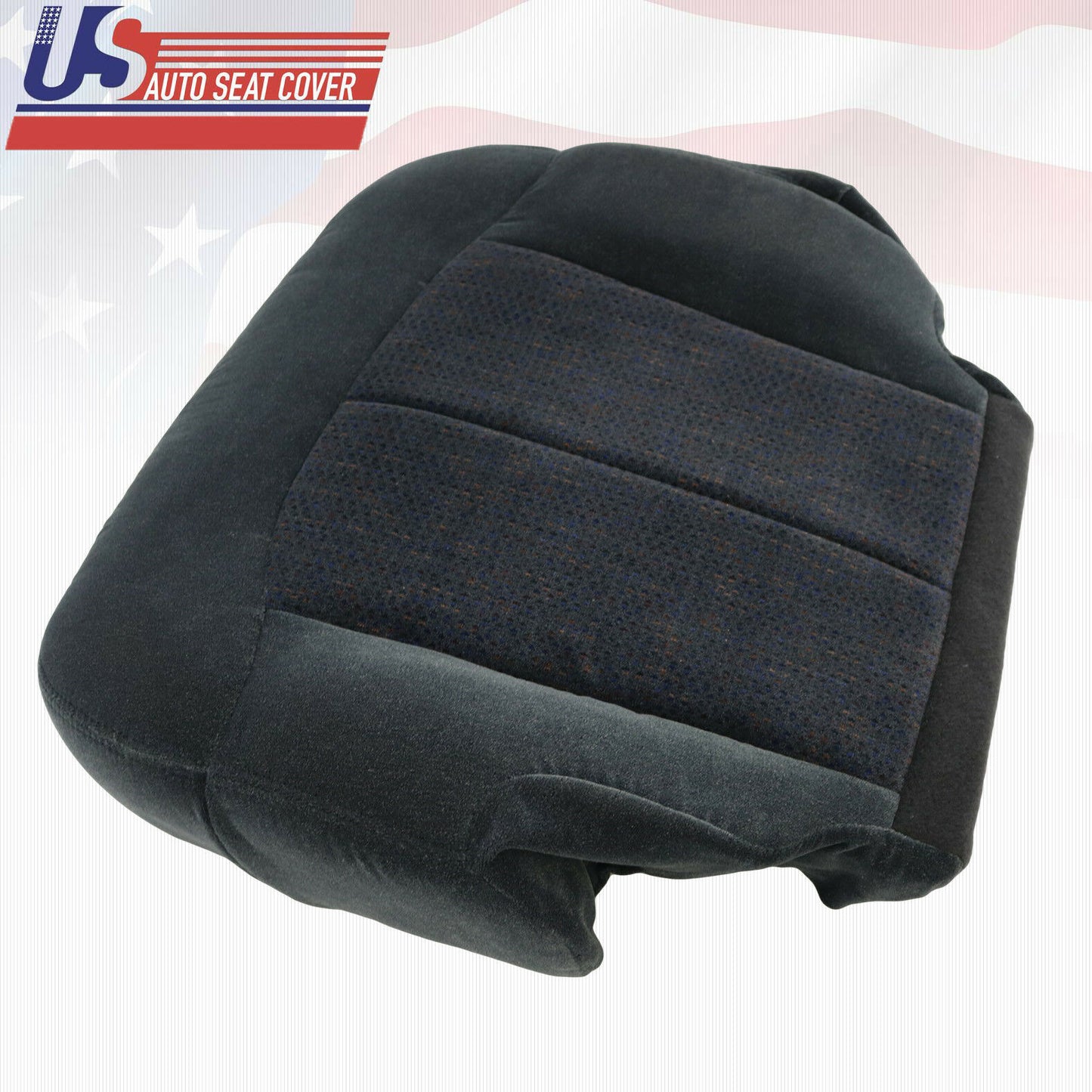 2001-2002 Chevy Z71, LS Driver & Passenger Lower Fabric Seat Cover Dk Graphite