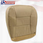 2001 Lincoln Navigator Driver Side Bottom Perforated Leather Seat Cover Tan