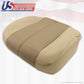 2001 GMC Yukon Denali Driver & Passenger Bottom Leather Seat Cover Two-Tone Tan