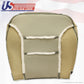 1995 96 97 99 Chevy Silverado K1500 K2500 Driver Bottom Leather Seat Cover Tan
