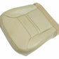 2000 2001 Ford Excursion Limited Driver Passenger Bottom Vinyl Seat Cover Tan