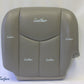 2003--06 Tahoe Suburban Yukon Driver & Passenger Bottom Leather Seat Covers Gray