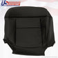 2004-2008 F-150 Lariat Driver/Passenger Bottom Perforated Leather Cover Black
