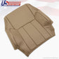 Driver Top Upper lean back Leather Seat Cover OAK For 1996- 2002 Toyota 4Runner