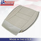 2011 to 2020 Jeep Grand Cherokee Overland DRIVER BOTTOM Leather Cover Tan Frost