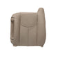 2003 to 2006 Chevy Silverado Avalanche Front Driver Top cover Neutral Tan Vinyl