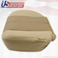 2001 GMC Yukon Denali Driver & Passenger Bottom Leather Seat Cover Two-Tone Tan
