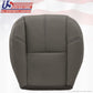 2007 to 2014 GMC Sierra HD WT Work Truck Driver Bottom Vinyl Seat Cover Med Gray