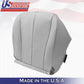 2007 to 2011 For Toyota Camry Passenger Side Bottom Synthetic Seat Cover in Gray