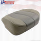 2001 2002 GMC Yukon Denali Passenger Side Bottom Leather Seat Cover 2-Tone GRAY